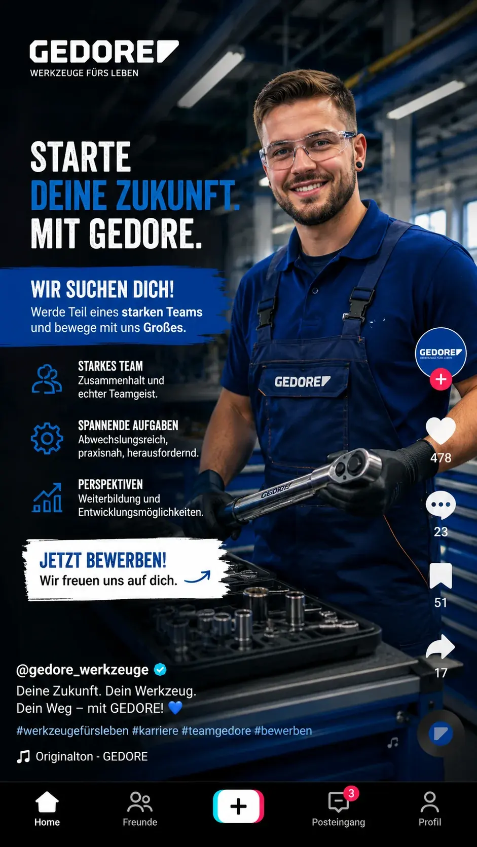 Meta Ads Mechatroniker-Recruiting für Kfz-Betrieb Automotive – 42 Bewerbungen