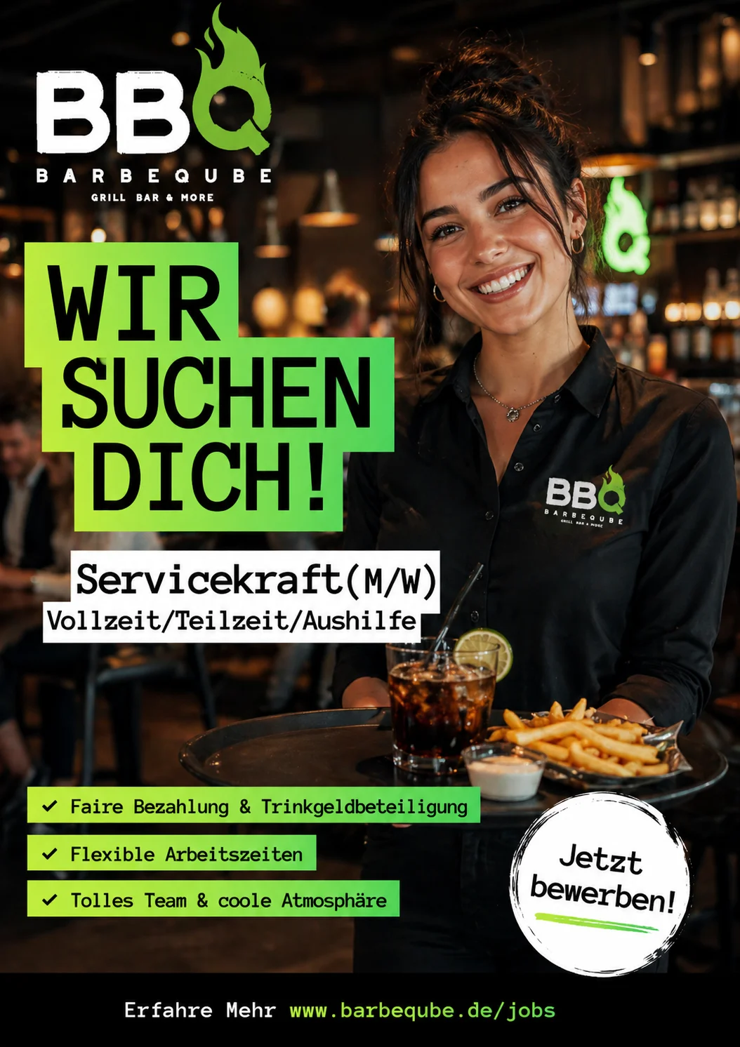 Recruiting-Kampagne für BARBEQUBE